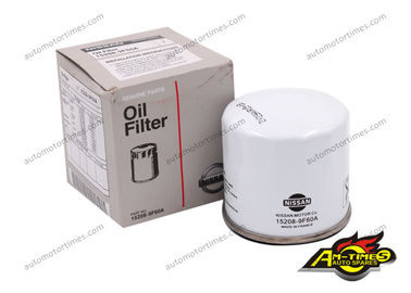 Grado A de los filtros de aceite 15208-9F60A del coche del sistema lubricante de Matrial de la fibra