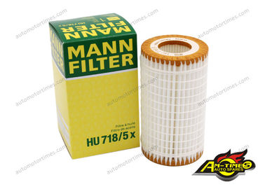 Filtro de aceite del filtro del motor de coche del sistema lubricante HU718 5X para el BENZ de MERCEDES