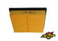 Filtro de aire no tejido de la cabina de la tierra de Siena de Toyota del amarillo 17801-31130 17801-31131 178013113179